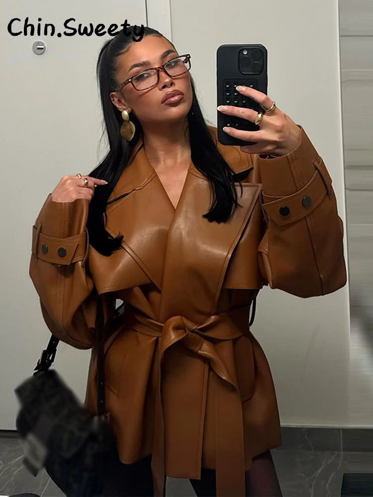 The Willesden Lace-Up Leather Jacket