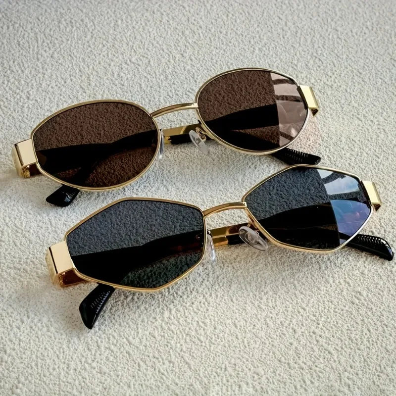 The Burnt Oak Rhombus Sunglasses Duo