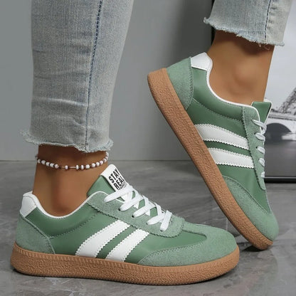 The West Ham Striped Lace-Up Trainers