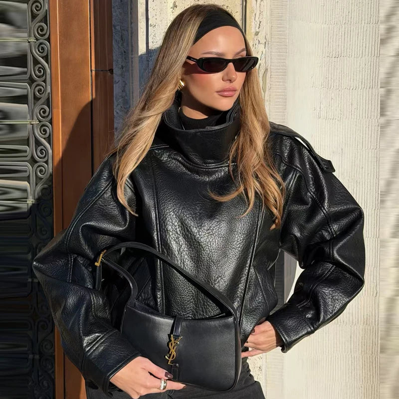 The Catford Cropped Bomber Jacket