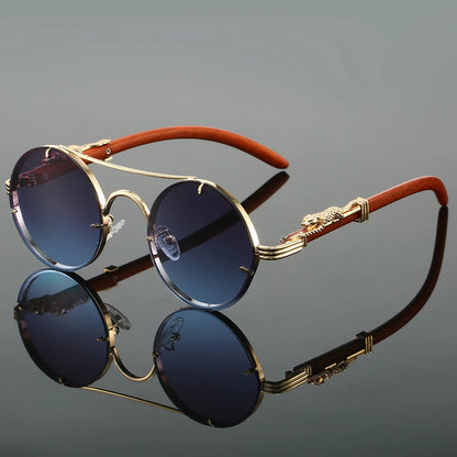 The Northwick Park Round Double-Bridge Sunglasses