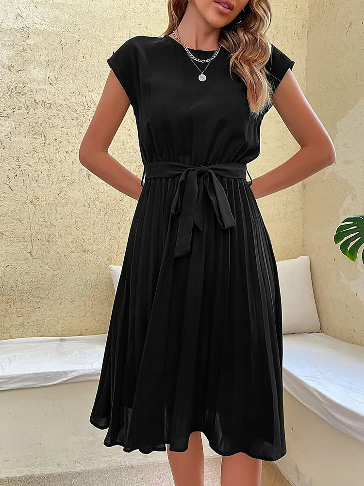The Holland Park Pleated Tunic Dress