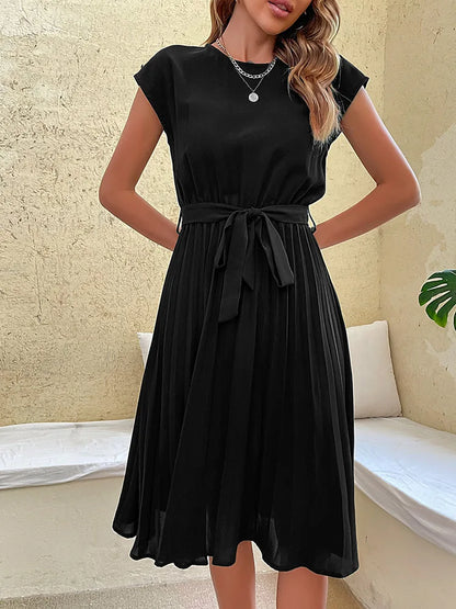 The Holland Park Pleated Tunic Dress