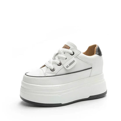 The Motspur Park Hidden-Heel Platform Trainers
