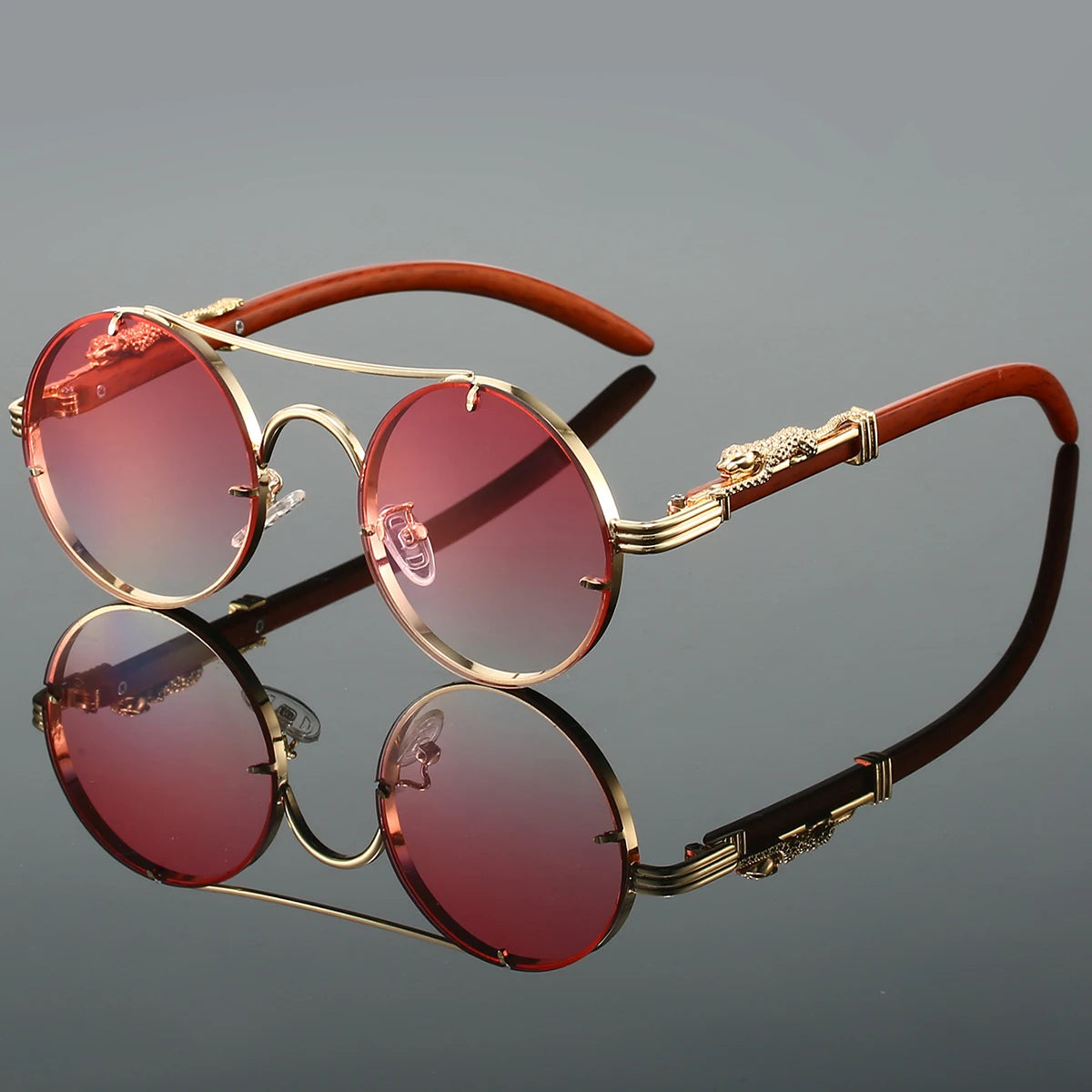 The Northwick Park Round Double-Bridge Sunglasses