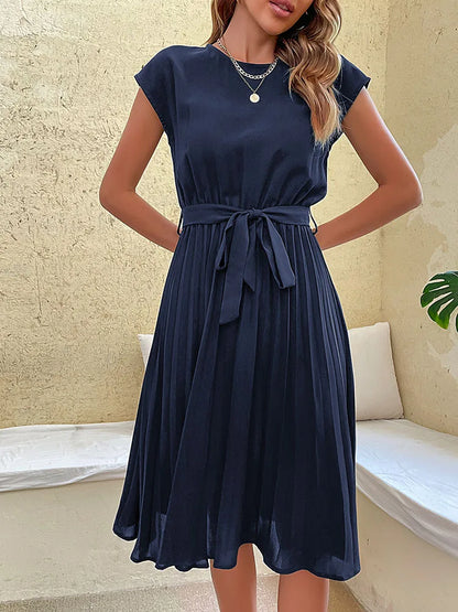 The Holland Park Pleated Tunic Dress