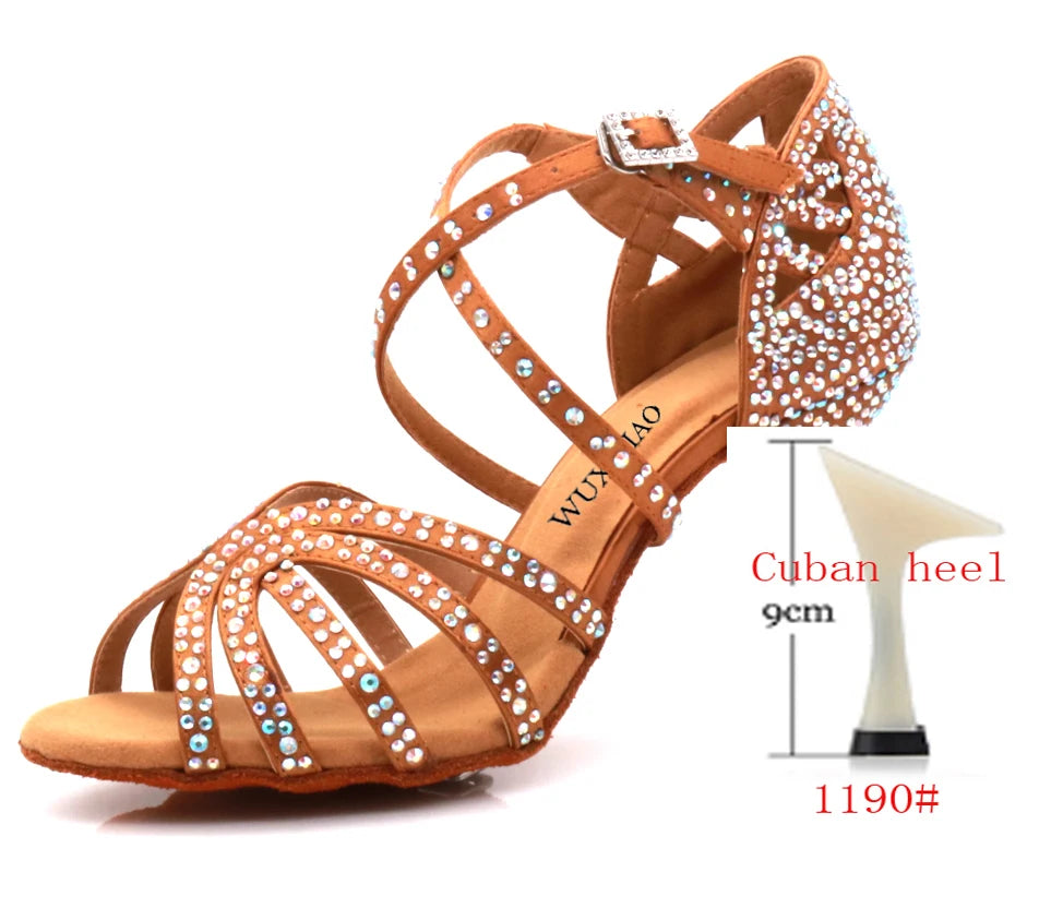 The Gunnersbury Satin Dance Heels