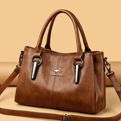 The Putney Leather Crossbody Tote