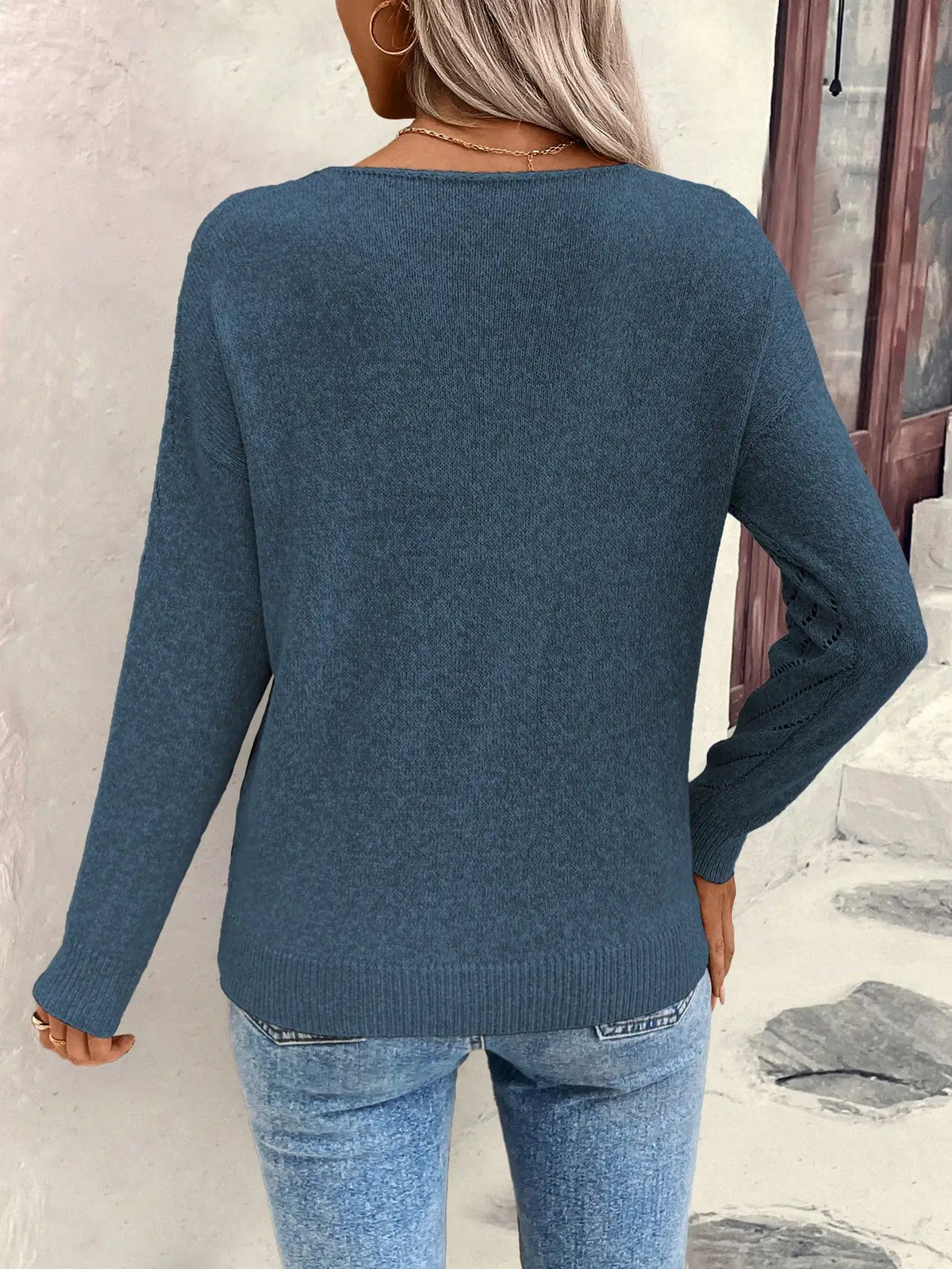 The Finsbury Off-Shoulder Knit Jumper