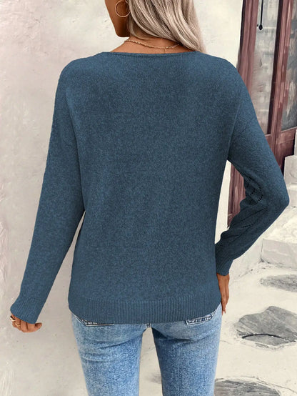 The Finsbury Off-Shoulder Knit Jumper