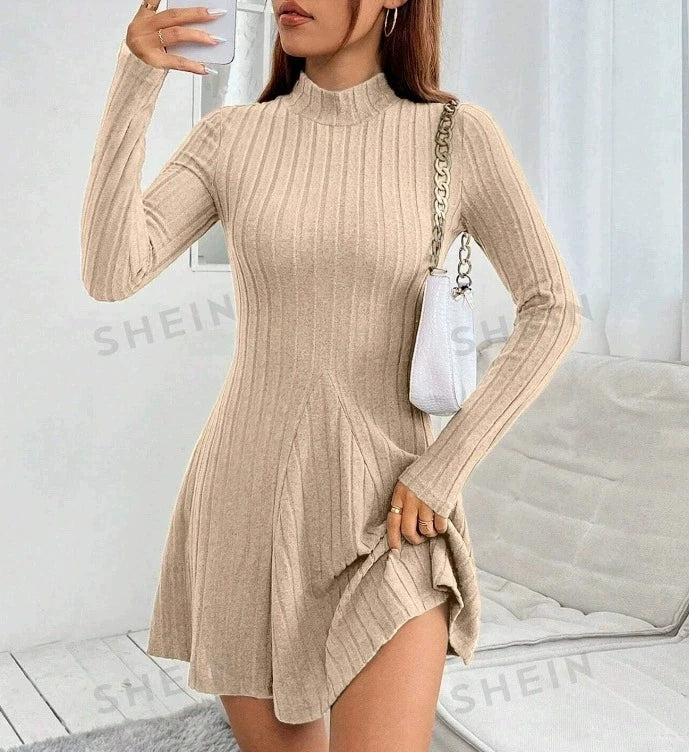The Pimlico Cinched-Waist Knit Dress
