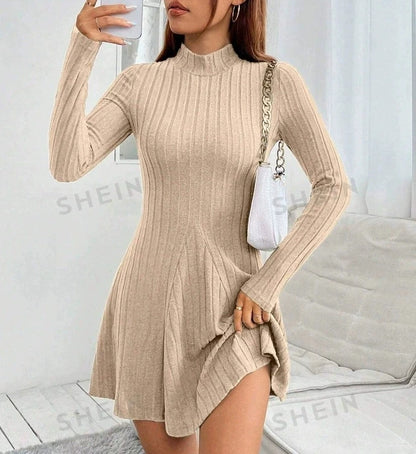 The Pimlico Cinched-Waist Knit Dress