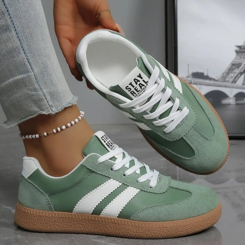The West Ham Striped Lace-Up Trainers