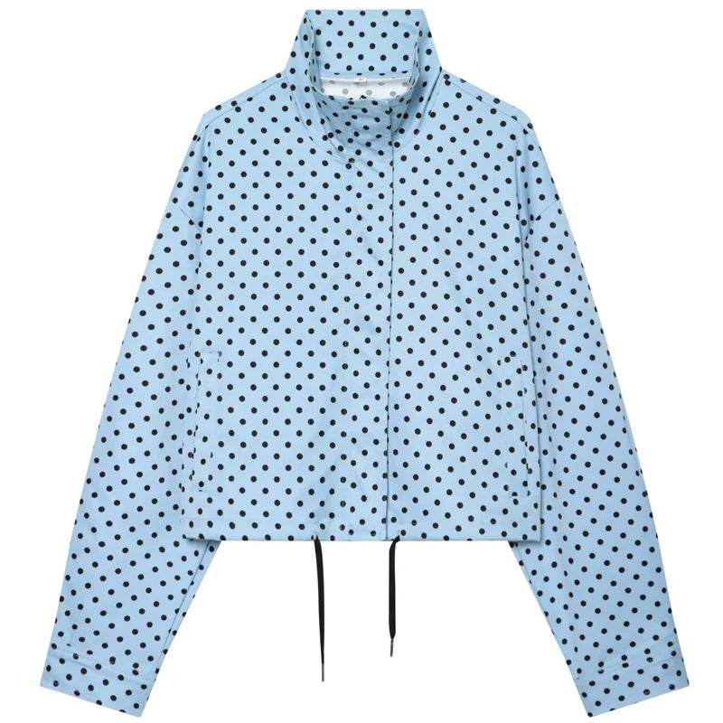 The Plumstead Polka Dot Bomber Jacket