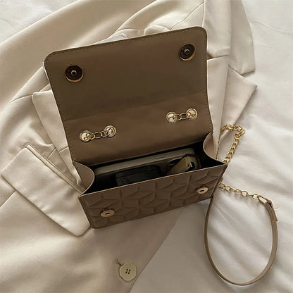 The Eastcote Quilted Argyle Cross-Body Bag
