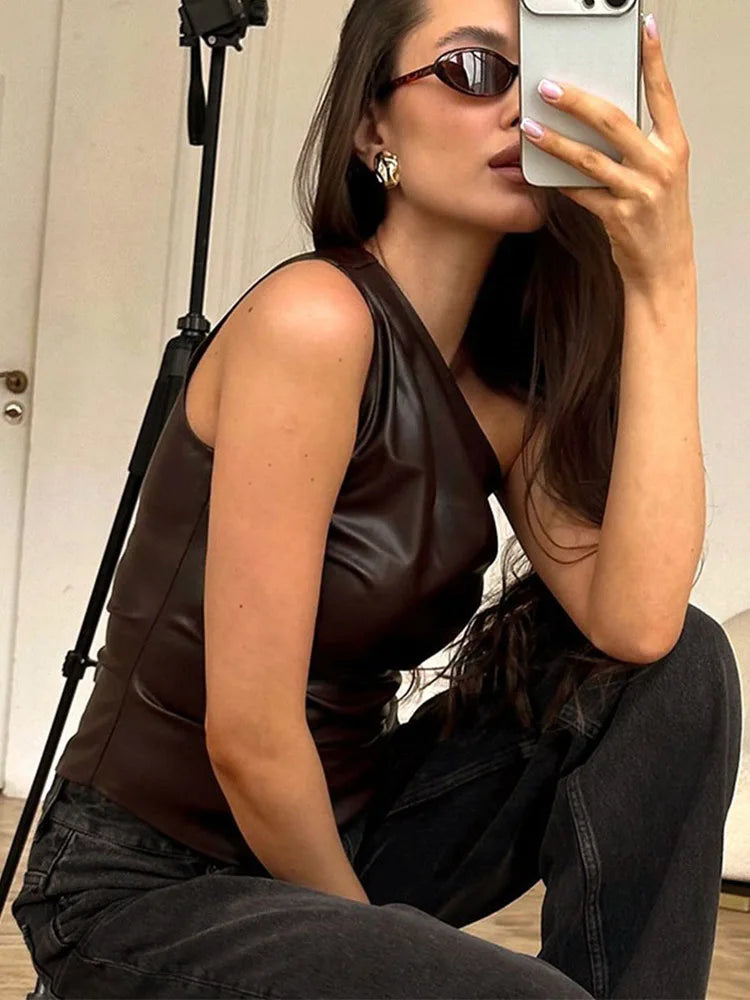 The Stamford Hill One-Shoulder Zip Jacket