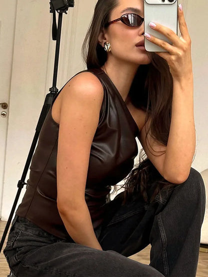 The Stamford Hill One-Shoulder Zip Jacket