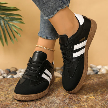 The Hammersmith Round-Toe Flat Trainers