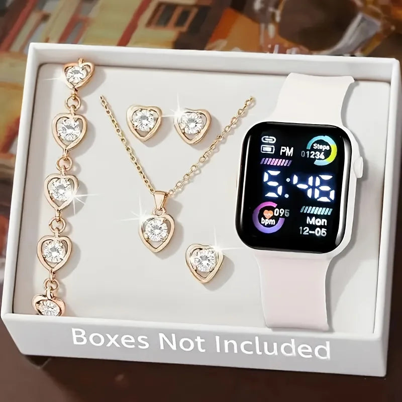 The Leytonstone Charm Watch & Jewellery Set