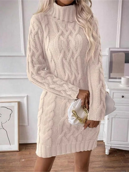 The Gidea Park High-Neck Knit Dress