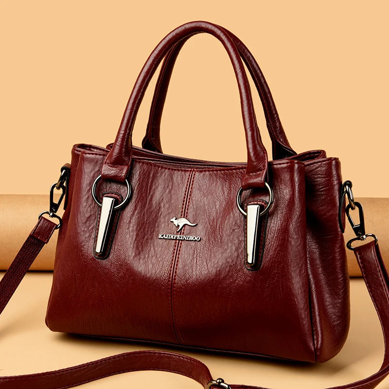 The Putney Leather Crossbody Tote