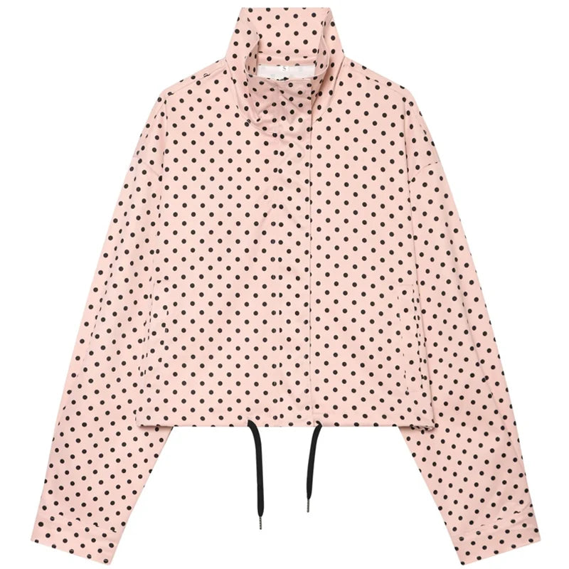 The Plumstead Polka Dot Bomber Jacket