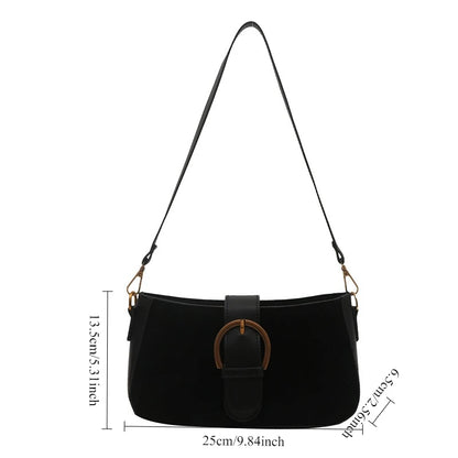 The Streatham Suede Shoulder Bag
