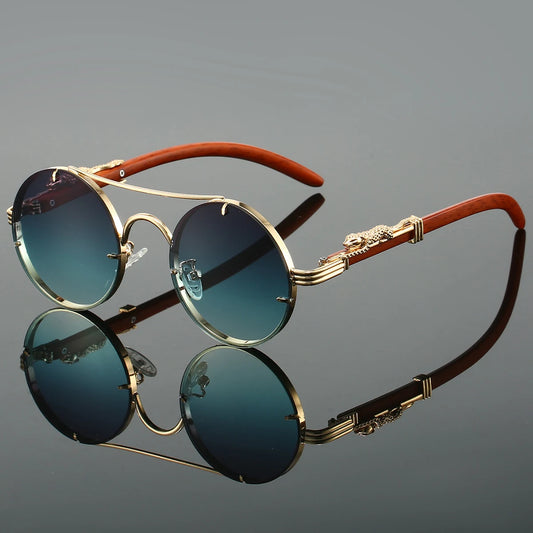 The Northwick Park Round Double-Bridge Sunglasses