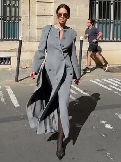 The Farringdon Oblique-Buckle Coat