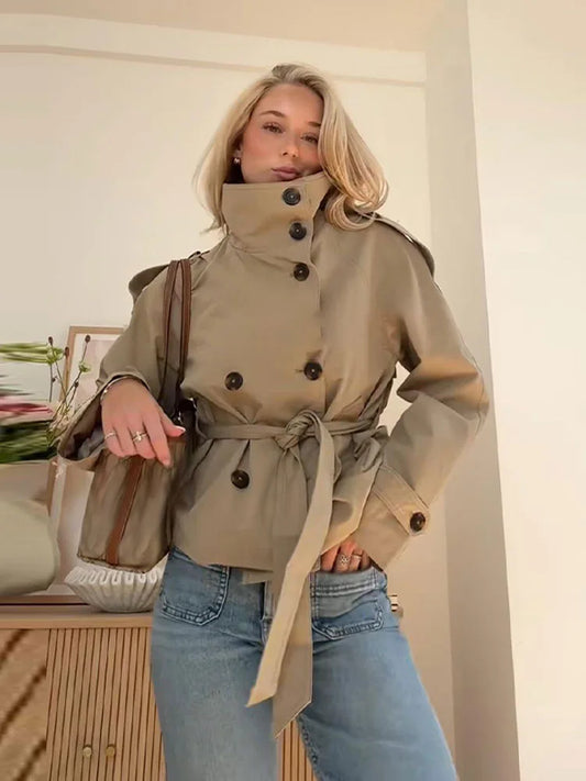 The Tufnell Park Belted Trench Jacket