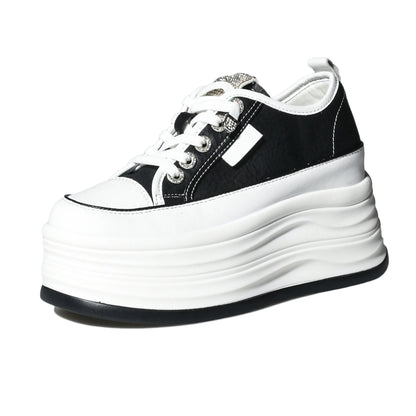 The Motspur Park Hidden-Heel Platform Trainers