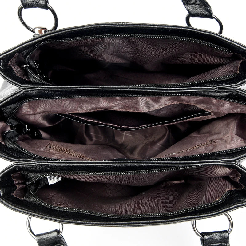 The Putney Leather Crossbody Tote
