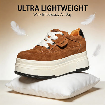 The Motspur Park Hidden-Heel Platform Trainers