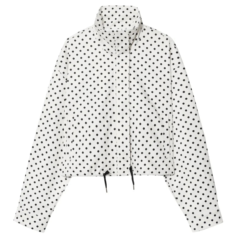 The Plumstead Polka Dot Bomber Jacket