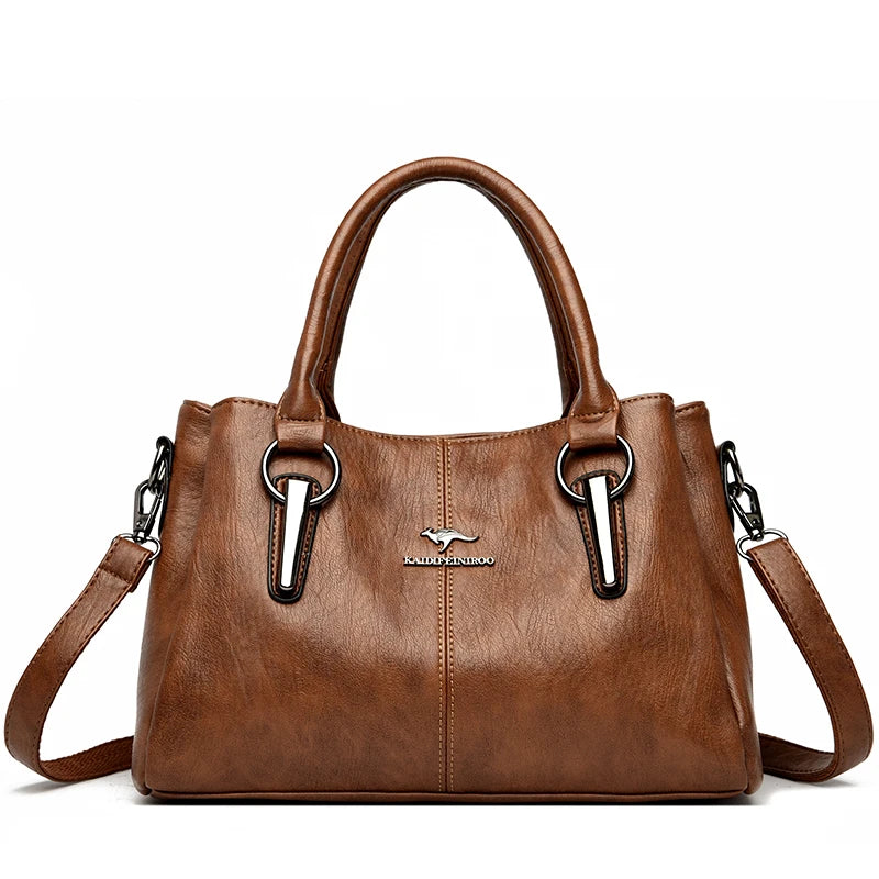 The Putney Leather Crossbody Tote