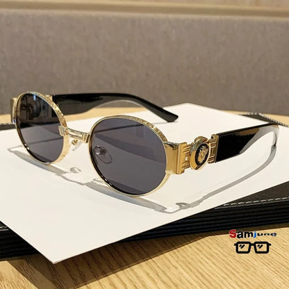 The Ickenham Vintage Oval Sunglasses